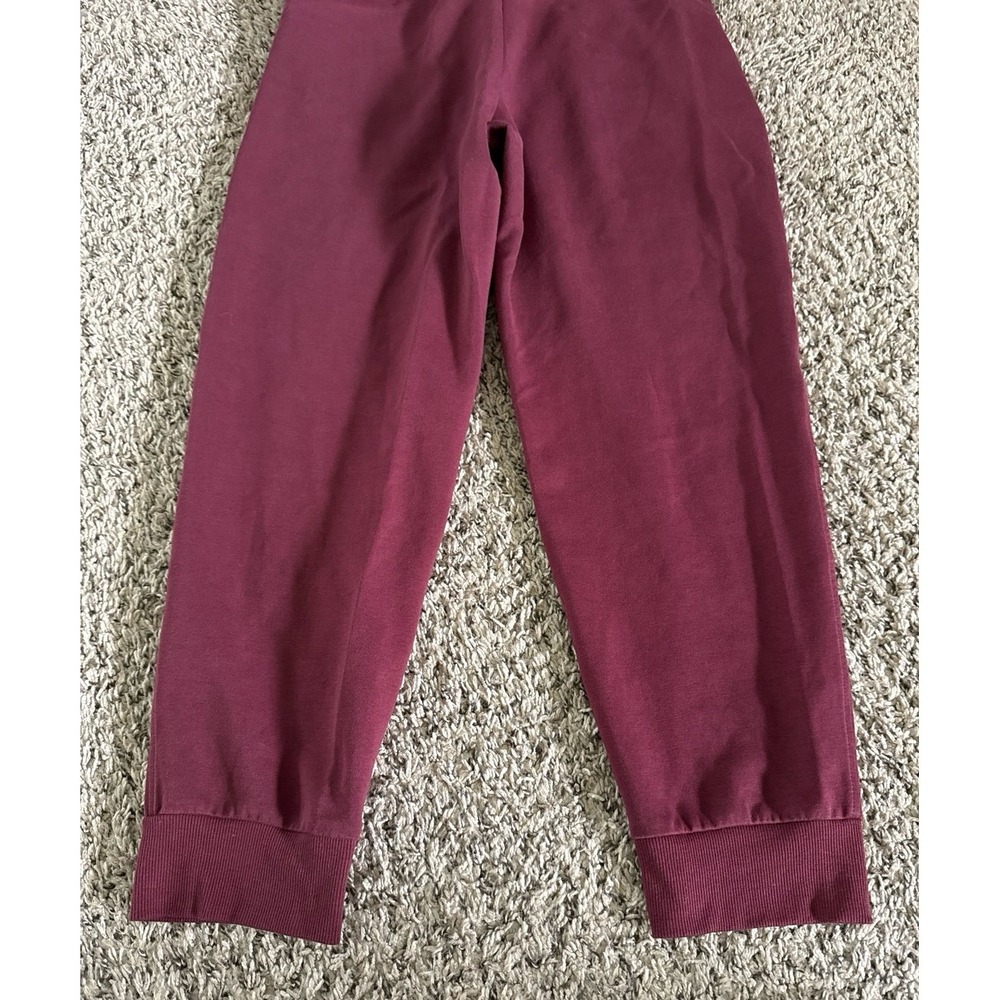 Old Navy Women's Maroon High-Rise Elastic Drawstring Jogger Size Medium - Picture 8 of 8